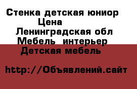 Стенка детская юниор  › Цена ­ 4 000 - Ленинградская обл. Мебель, интерьер » Детская мебель   